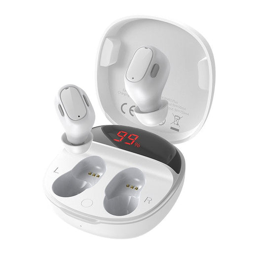 Bluetooth Earphone WM01 Plus Wireless Earphone Bluetooth 5.0 Sports Waterproof Headsets with Battery LED Display